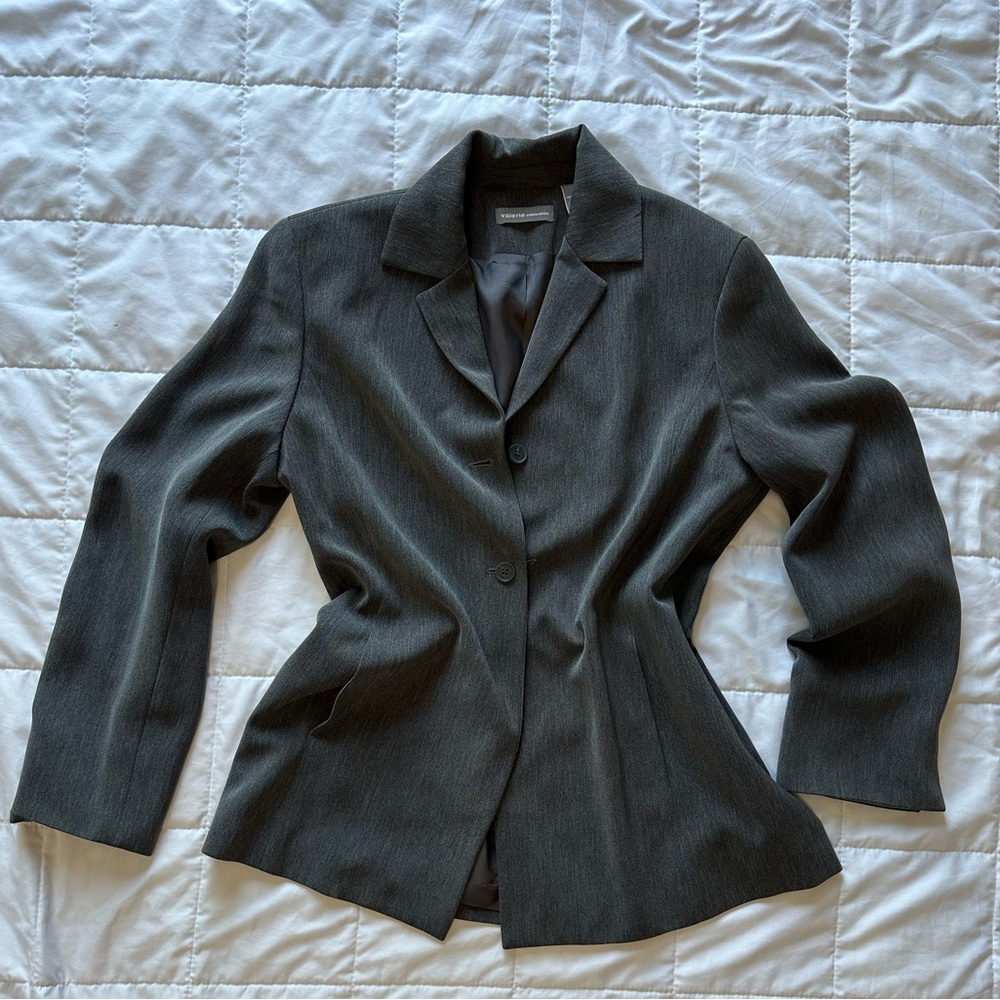 Women's Classic Gray Blazer